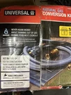 Universal Natural Gas Conversions Kit 1008 106 712 With 10FT Of Hose. Fixed Price $25.76.