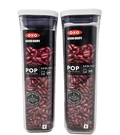 Oxo Good Grips Pop Container - Airtight Food Storage 0.8 Qt, (2 Pack). Fixed Price $19.00.