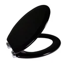 Design House Dalton Elongated Soft Close Toilet Seat Durable Wooden Black 80LBS. Fixed Price $65.09.
