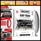 Universal Car Gap Filler Trim Molding - 10 Ft Light Grey, Flexible Interior Acce. Fixed Price $35.99.