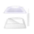 Rv Skylight Replacement BUNDLE,18" X 26" Shower Cover Outer Dome .... Fixed Price $117.29.