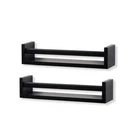 Shelves Wallniture Utah Mount Kids Bookshelf Nursery Floating 2 Set Black. Fixed Price $38.99.
