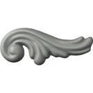 Ekena Millwork 3 1/4"W X 5/8"H 1/4"P Wakefield Leaf Scroll Factory Primed. Fixed Price $35.38.