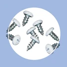 Amerimax 85354 White Phillips/slotted Steel Sheet Metal Screws 3/8 In.. Fixed Price $7.80.