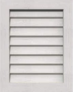 Ekena Millwork Vertical Gable Vent 20"W X 16" 25"W 21"H Frame Size. Fixed Price $44.99.