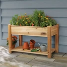 Expert Gardener Natural Wood Raised Bed. Fixed Price $59.99.