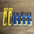 6 Assorted Bits Tap & Drill Set Value Package Dewalt Mibro. Fixed Price $20.00.