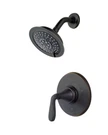 Pfister Northcott Tuscan Bronze 1-HANDLE Multi-function Round Shower Faucet. Fixed Price $183.99.
