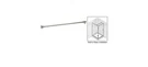 Crl Brushed Nickel 51" Frameless Shower Door Fixed Panel Wall-to-glass Bar. Fixed Price $84.33.