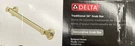 Delta 41636-PN 36" Traditional Grab Bar Polished Nickel *read*. Fixed Price $44.99.