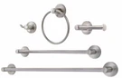 Sheffield Home 5 Piece Bathroom Accessory Set Brushed Nickel Finish. Fixed Price $38.00.