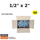 1/2 X Screw Bolt Anchors Titen Simpson Strong Tie THD50200 ( ). Fixed Price $35.00.