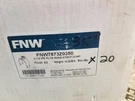 Box Of 20PC 3-1/2 In. Carbon Steel Rigid Strut Clamp FNW7873Z0350. Fixed Price $60.00.