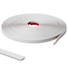 9.8 Ft Peel And Stick Wall Molding Trim, White(paintable) Self Adhesive Flexi.... Fixed Price $13.11.