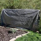 Polyethylene Multi-purpose Tarp Dark Gray 8 Ft X 10 By Sunnydaze. Fixed Price $21.95.