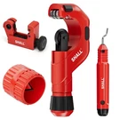 Shall 4-PIECE Tubing Cutter Set, For Copper, Aluminum, Stainless Steel,pvc Pipe. Fixed Price $25.89.