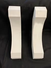 2 Fypon Ltd. BKT14X14-SA, Angle Brackets, 3 5/8"X 14"X14", Polyurethane, New. Fixed Price $59.49.