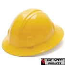 Pyramex Safety Full Brim Hard Hat Yellow W/ Point Ratchet Suspension HP24130. Fixed Price $16.95.
