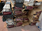 Home Decorators Faux Wood Cordless Window Blinds 2" Slats White Bulk Lot Of 41. Fixed Price $500.00.