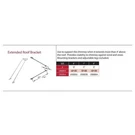 Duravent 6DP-XRB In. Extended Roof Bracket 9061. Fixed Price $131.72.