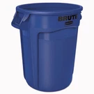 Rubbermaid Commercial FG263200BLUE Brute Gal Round Heavy Duty Plastic Can,. Fixed Price $80.99.