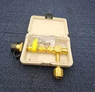 Mec Gas Outlet Box Single Ivory ME951 86WM Heavy Duty Durable. Fixed Price $139.50.