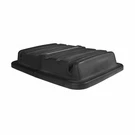 Rubbermaid FG461700BLA Hinged Domed Lid Fits 4619 Cube Truck 4720. Fixed Price $303.14.