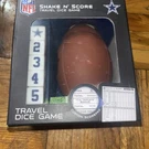 Masterpieces Nfl Shake N' Score Travel Dice Game Dallas Cowboys New!!. Fixed Price $18.00.