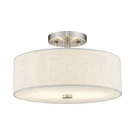 Used Livex Lighting 52134-91 Meridian Semi-flush Mount Modern Style. Fixed Price $130.87.
