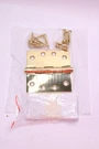 (2-PK) Deltana Square Hinge Solid Brass 4" X DSB43-UNL. Fixed Price $40.97.