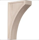 Ekena Millwork CORW03X07X12LWRW CASE-2 Rubber Wood Corbels, 3"WX7"DX12. Fixed Price $78.88.