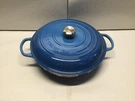 Creuset Enameled Cast Iron Signature Braiser, 5 Qt., Marseille. Fixed Price $379.95.