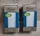 Lot Of (2) Lutron Diva 600W Single Pole Preset Dimmer DV-600PR-WH White New. Fixed Price $36.88.