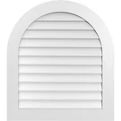 Ekena Millwork GVPRT32X3601SN Round Surface Mount Pvc Gable Vent, 32W 36H,. Fixed Price $185.45.