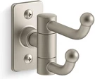 K35927-BN Castia By Studio Mcgee Double Hook Robe Vibrant Brushed Nickel. Fixed Price $189.99.