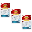 Packs 3M Command 6 Medium Bath Hooks & Adhesive Strips Per Max Lb. Fixed Price $24.50.