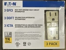 Eaton TRSGF15V-LW Arrow Hart Duplex Gfci Receptacle, 125V 20A Pole 3 Wire. Fixed Price $18.88.