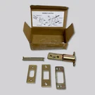 Signature Hardware Deadbolt Set 2-3/4" Satin Brass DBOLT-LATCH-234-SBS. Fixed Price $13.08.