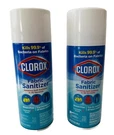 (2) Clorox Fabric Sanitizer Aerosol Spray, Lavender Scent 14 Oz Laundry Care. Fixed Price $24.99.