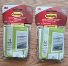 24-COUNT Command Large Picture Hanging Strips 17206-12ES Strong Hold New. Fixed Price $12.50.