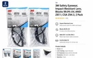 3M Safety Eyewear Glasses 2 Pack Ansi Z87.1 Csa Z94.3 Impact Resistant New. Fixed Price $19.00.