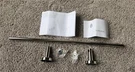 Signature Hardware SHLE24TBPN Lexia 24" Towel Bar In Polished Nickel. Fixed Price $35.00.