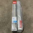 New Oatey Designline 28" Stainless Steel Linear Shower Drain Tile-in DLS1280R2. Fixed Price $39.99.