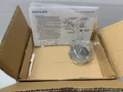 Kichler Braelyn 1-LIGHT Wall Sconce Wd Clear Seeded Glass Shade, Classic Pewter. Fixed Price $68.99.