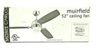 Monte Carlo Ceiling Fan Muirfield 52" Blade Roman Bronze 3MUR52RBD With Remote. Fixed Price $179.99.