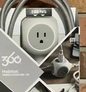 Electrical 360470-8CA4ESC1 Habitat Premium Extension Cord + Usb 2.4A Ft. Fixed Price $18.88.