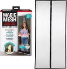 Deluxe, Black Magnetic Screen Door, Heavy Duty, Closure, Net, Pa. Fixed Price $22.99.