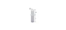 Crl 3/8" Bi-fold Door Top Pivot & Guide Durable Hardware For Smooth Operation. Fixed Price $10.45.
