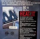Heatit Hird 80 Ft Roof & Gutter Snow De-icing Heating Cable Kit. Fixed Price $84.55.