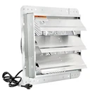 Via Air 14 Inch Shutter Exhaust Fan With Power Cord. Fixed Price $118.73.